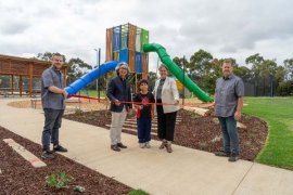 official opening of Carrington Park playspace