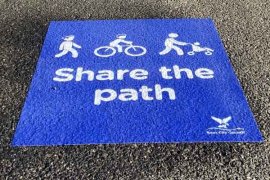 share the path decal
