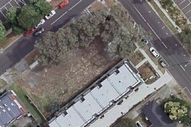 Arial view of 58-60 Station, Bayswater.