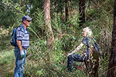 Volunteers from Friends of Old Joe's Creek