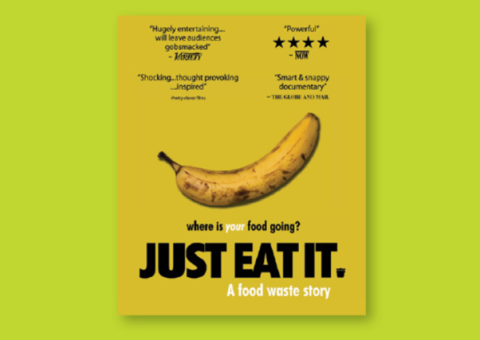 Advertising poster for Just Eat It documentary